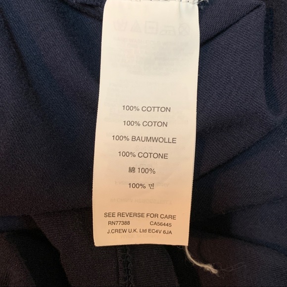 Embellished Dot Tee in Navy - Picture 6 of 7